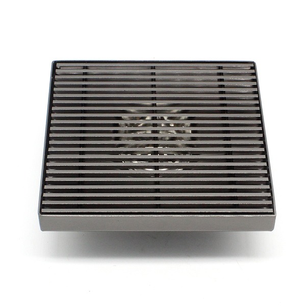 BLACK 최고급 트렌치 배수구 유가-라인(150x150mm) 티타늄블랙